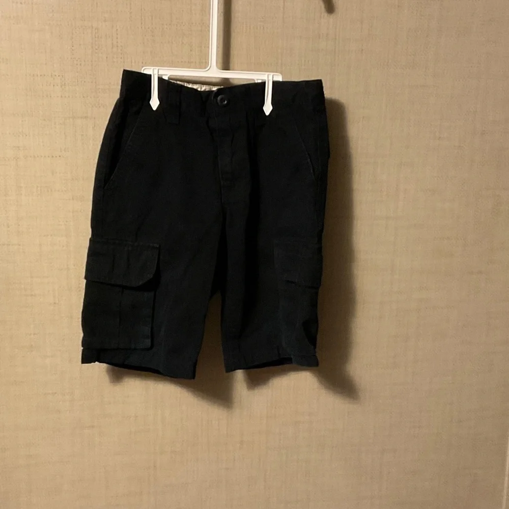 Old Navy Kids Black Cargo Shorts